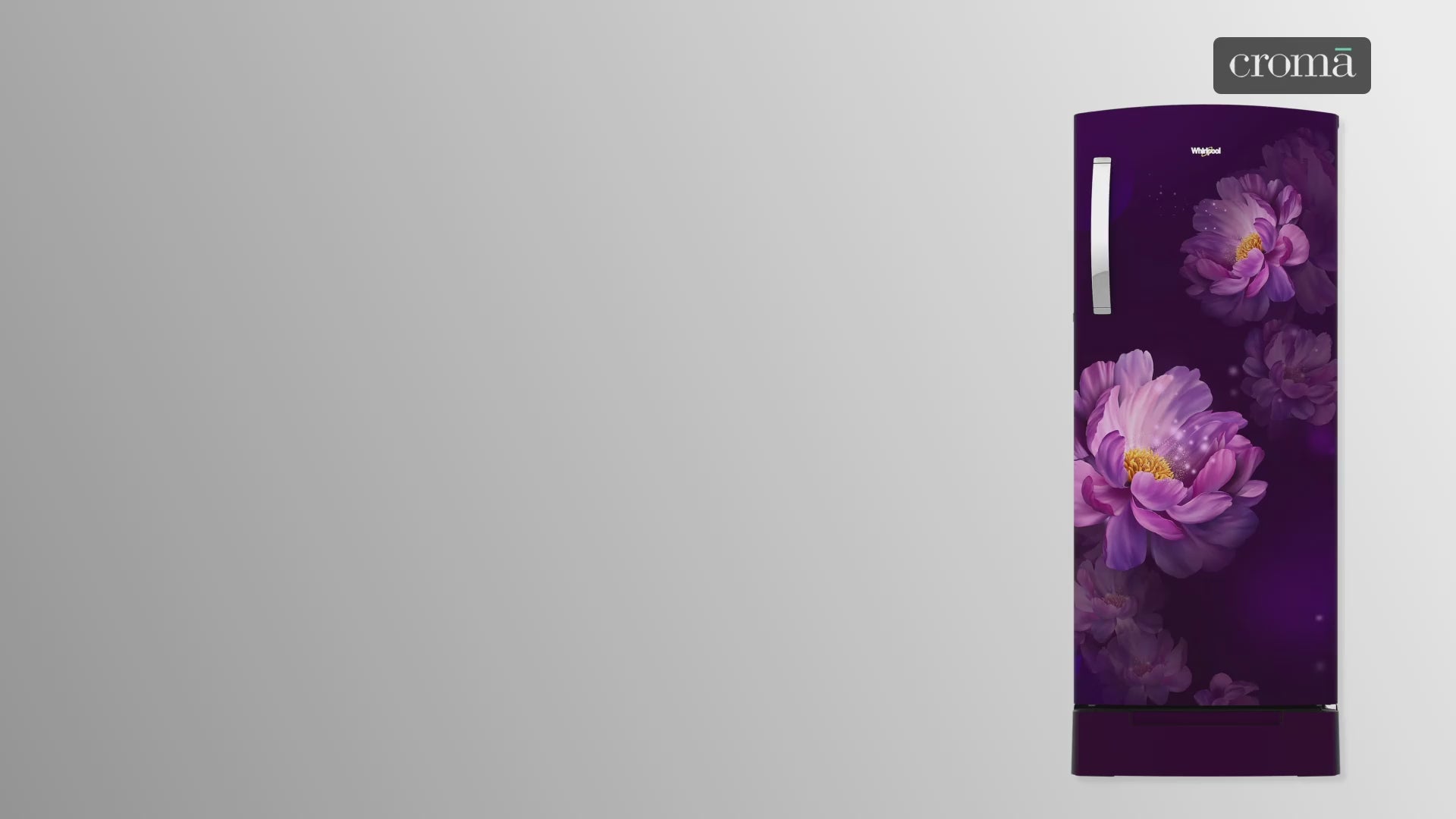 Whirlpool IMPRO 192 Litres 3 Star Direct Cool Single Door Refrigerator with Stabilizer Free Operation (215 IMPRO ROY, Purple)