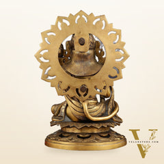 Pure Brass antique finish Lord Hanuman Statue - 18 inch