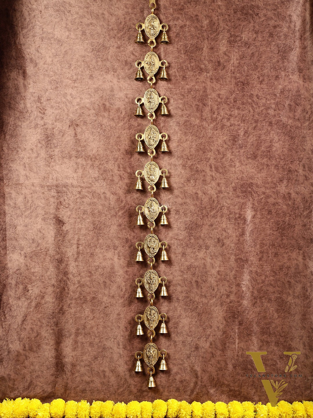 Pure Brass dashavatar wall hanging belt 48 inch