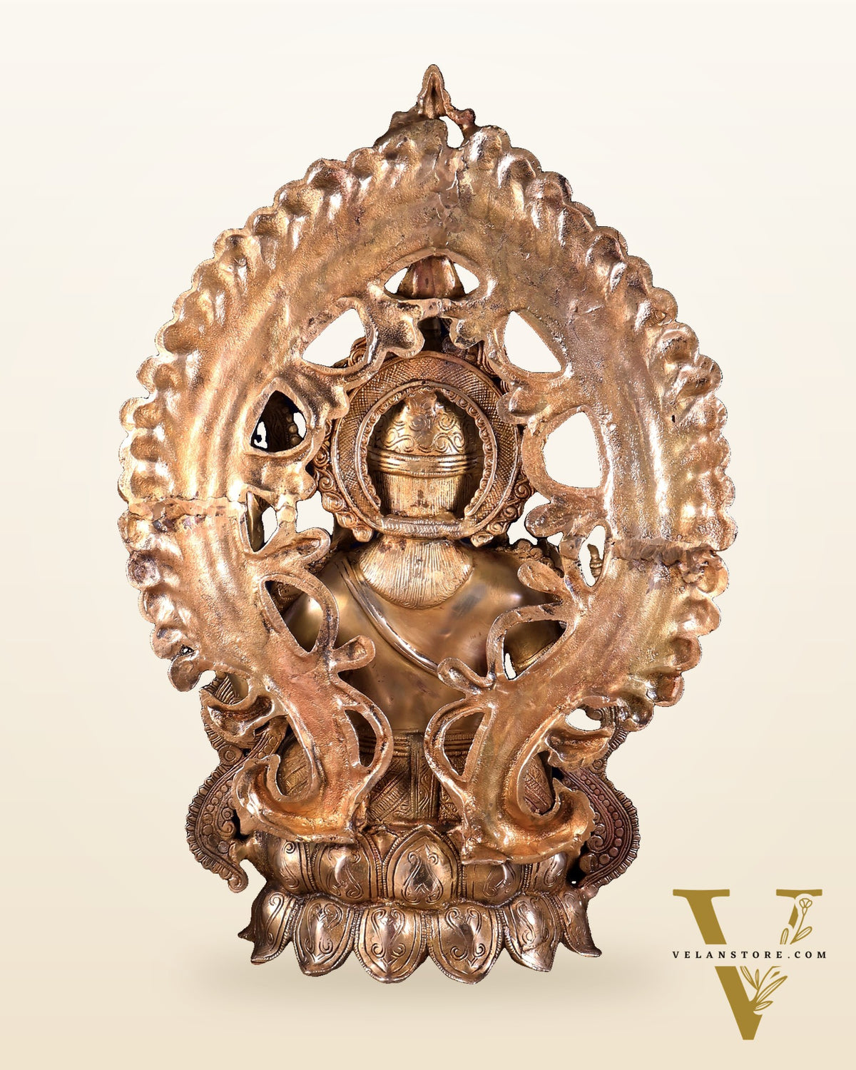 Pure Brass Ganesha large Idol 26 inch