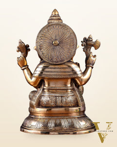 Pure Brass Ganesha Statue – 15 inch Tall