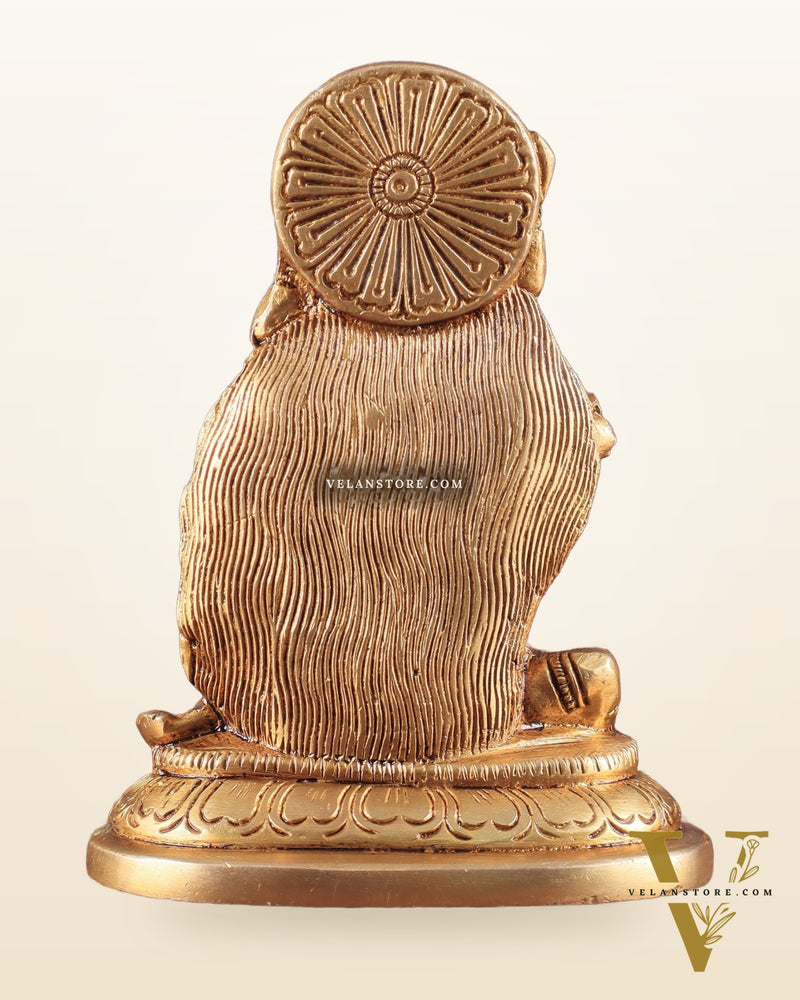 Pure Brass Goddess Kali Ma Idol 5"