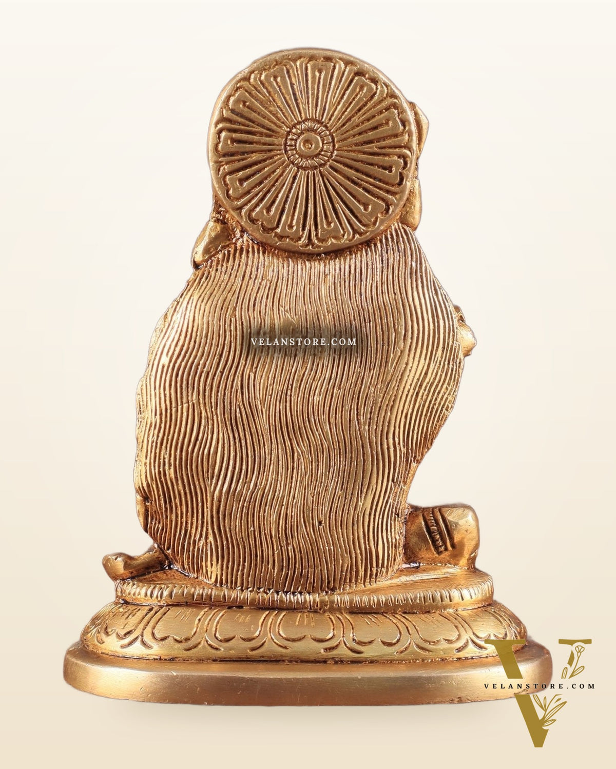 Pure Brass Goddess Kali Ma Idol 5"