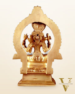 Pure Brass Goddess Mariamman Idol 6.75"