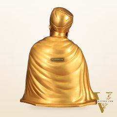 Pure Brass Guru Nanak Dev Ji Intricate Statue – Handcrafted, 13.5"