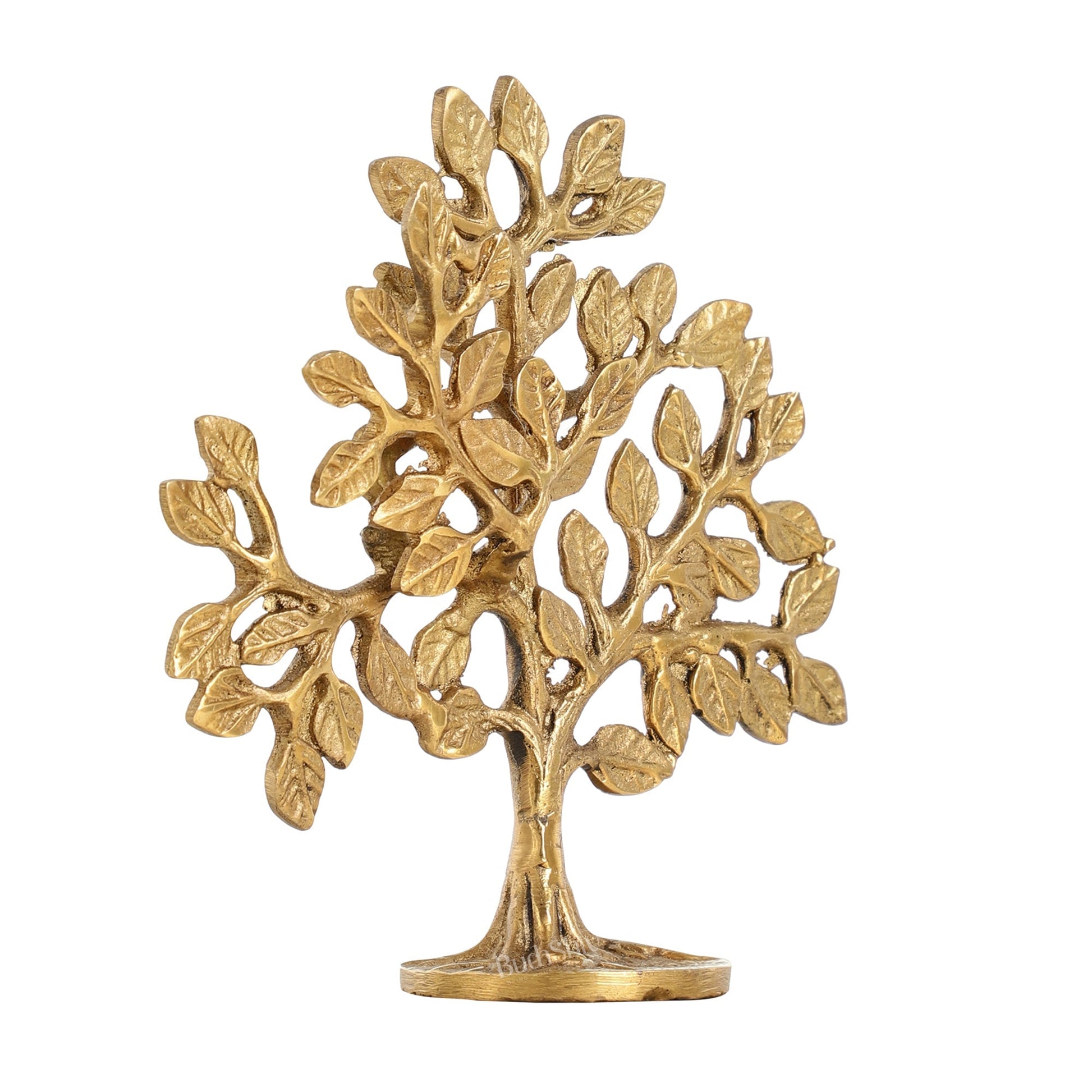 Pure Brass Handcrafted Kalpavriksha Tree - Table Standing 6"