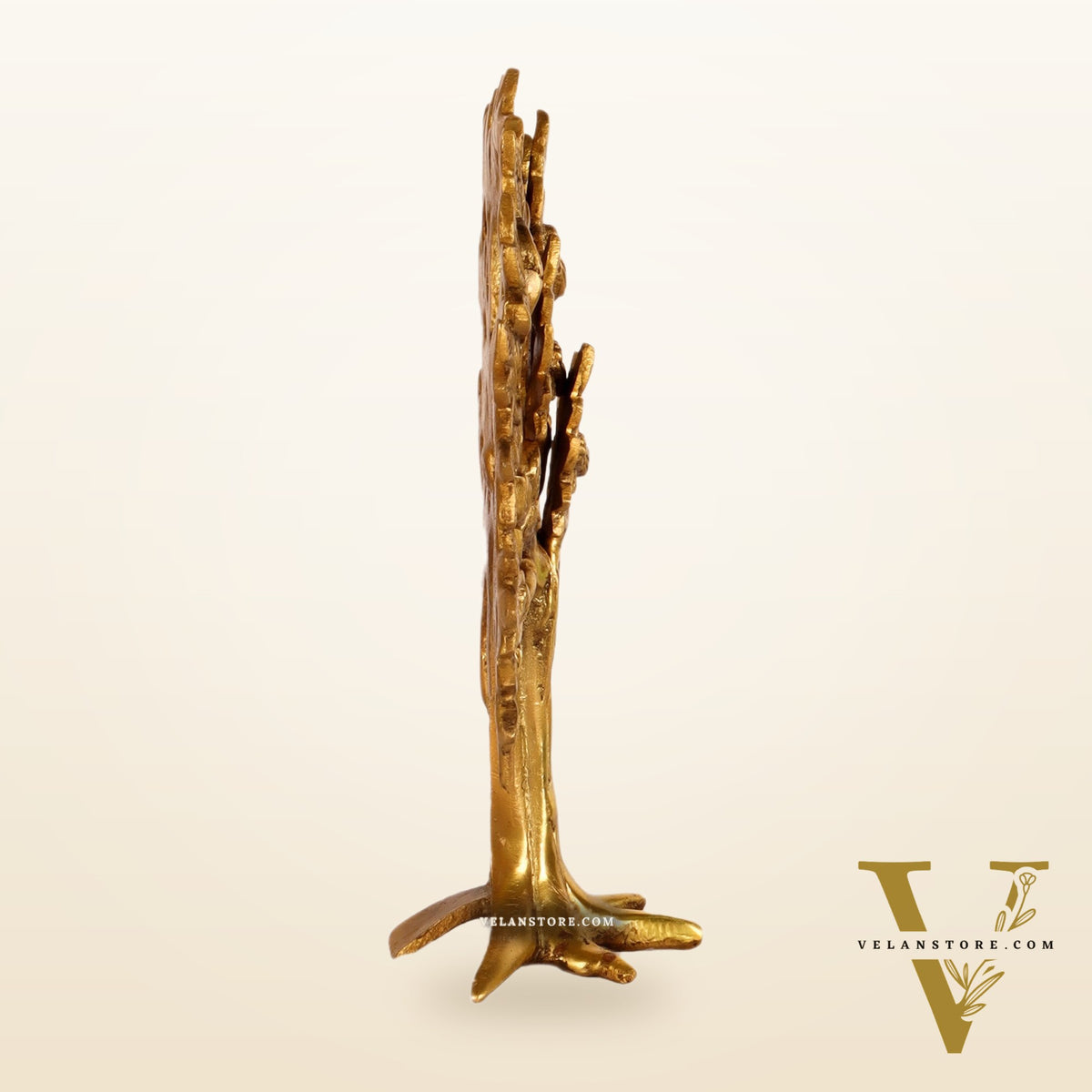 Pure Brass Handcrafted Kalpavriksha Tree - Table Standing 9"