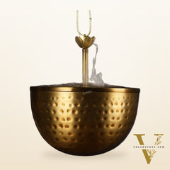 Pure Brass Hanging Lobandaan Dhoop Burner large