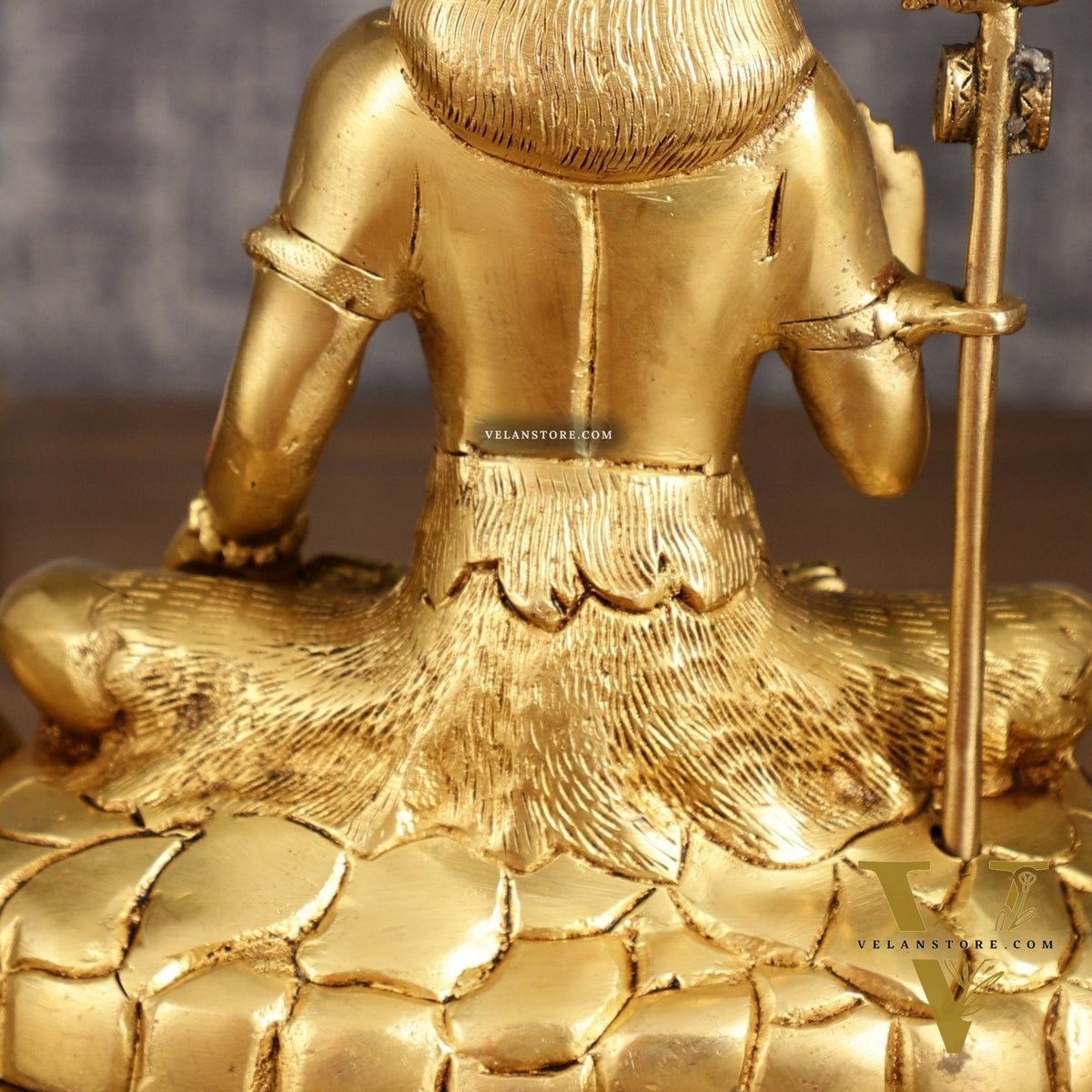 Pure Brass Highly Detailed Lord Shiva Statue | 9 Inch