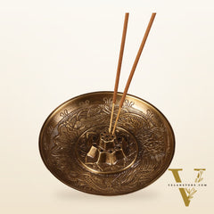 Pure Brass Incense Holder Agarbatti Stand 5"