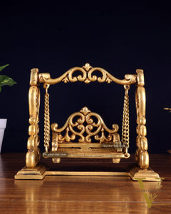 Pure Brass Jhoola Swing for God Idols 7.5 inch
