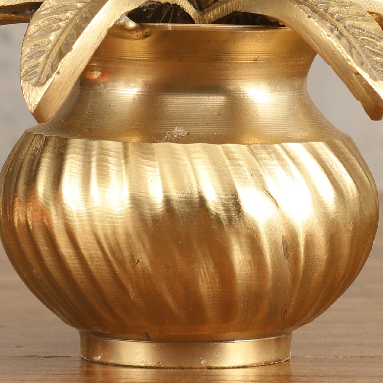 Pure Brass Kalash - 5" | Traditional Elegance