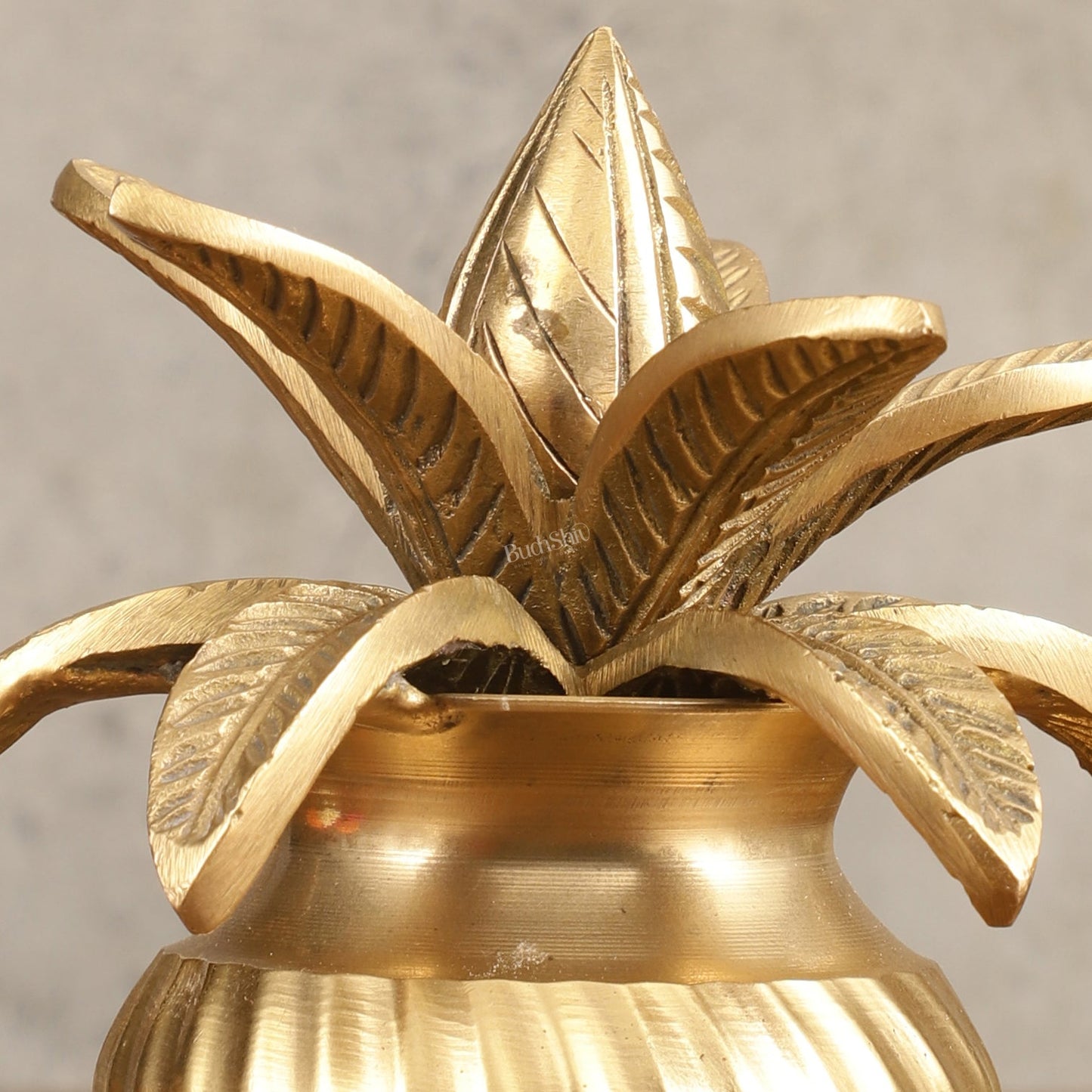 Pure Brass Kalash - 5" | Traditional Elegance
