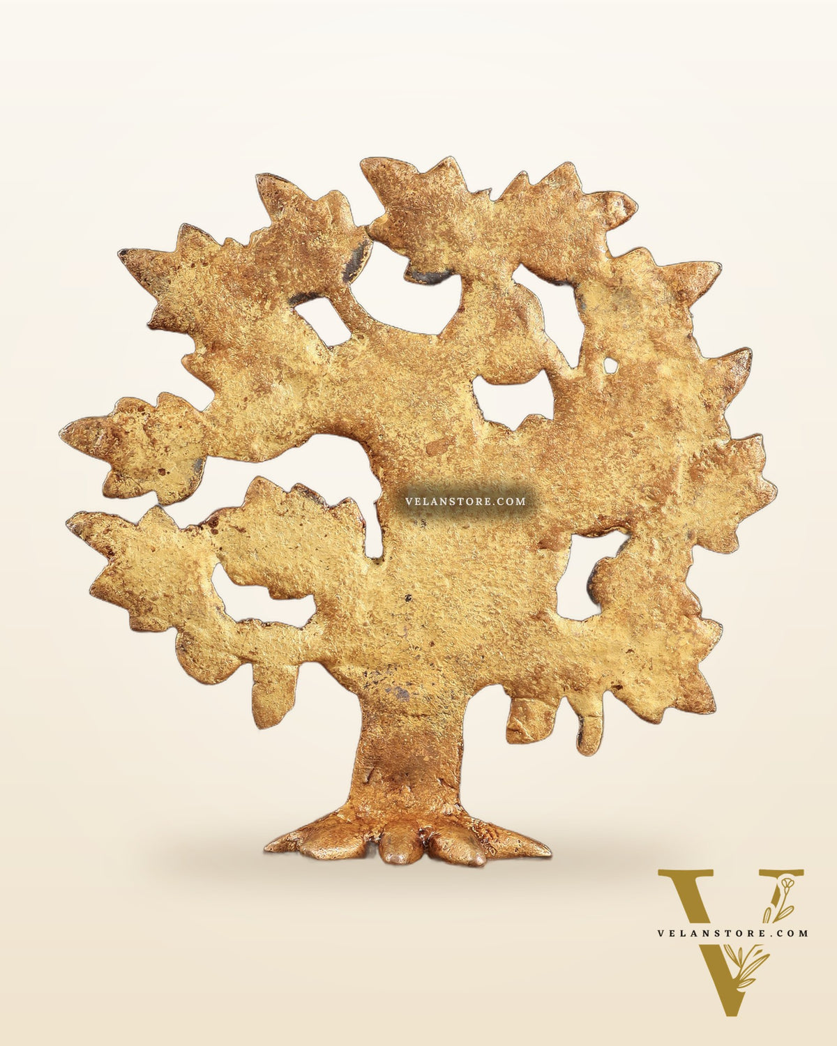 Pure Brass Kalpavriksha Tree – Small Size 6"