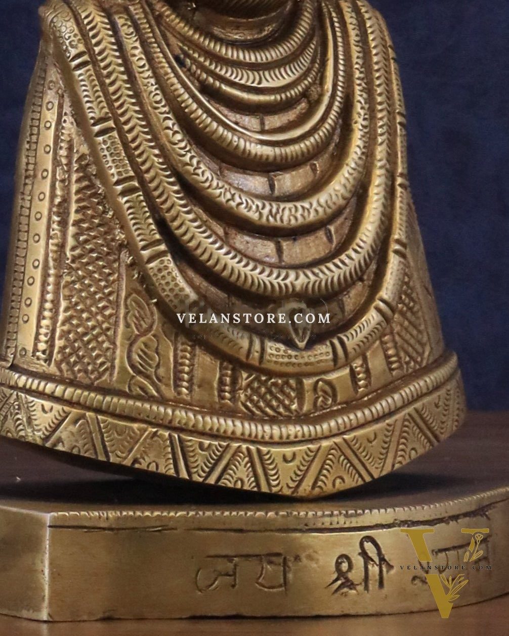 Pure Brass Khatu Shyam Statue - 9"