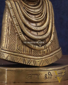Pure Brass Khatu Shyam Statue - 9"