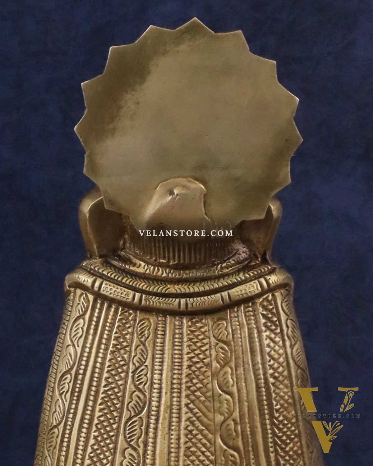 Pure Brass Khatu Shyam Statue - 9"