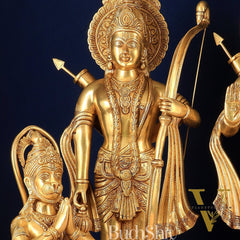 Pure Brass Large Ram Darbar Idols | 27" Height