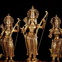 Pure Brass Large Ram Darbar Set | Superfine Quality | 27 Inch |