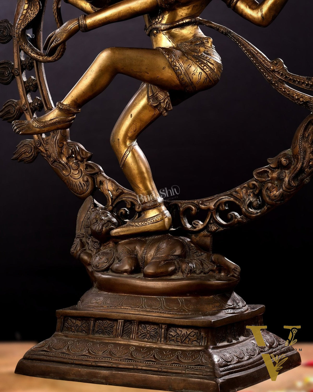 Pure Brass large sized Nataraja Statue - 33 inch