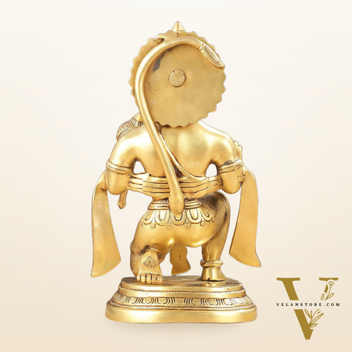 Pure Brass Lord Hanuman Statue 12 inch