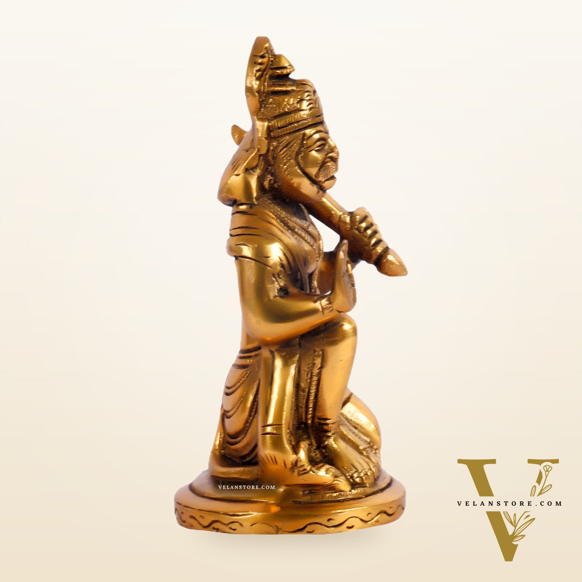 Pure Brass Lord Hanuman Statue | 5.75 inch Height