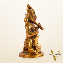 Pure Brass Lord Hanuman Statue | 5.75 inch Height