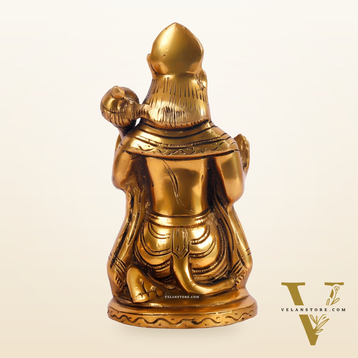 Pure Brass Lord Hanuman Statue | 5.75 inch Height