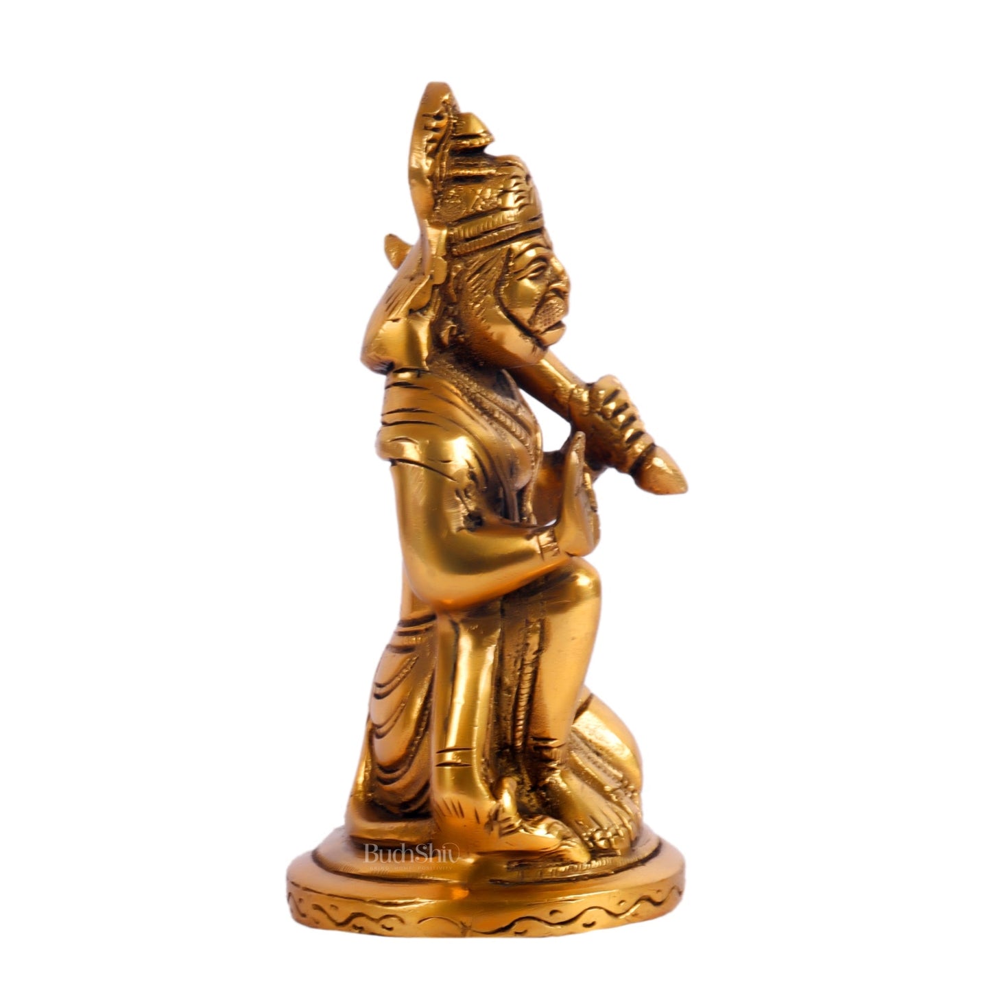Pure Brass Lord Hanuman Statue | 5.75 inch Height