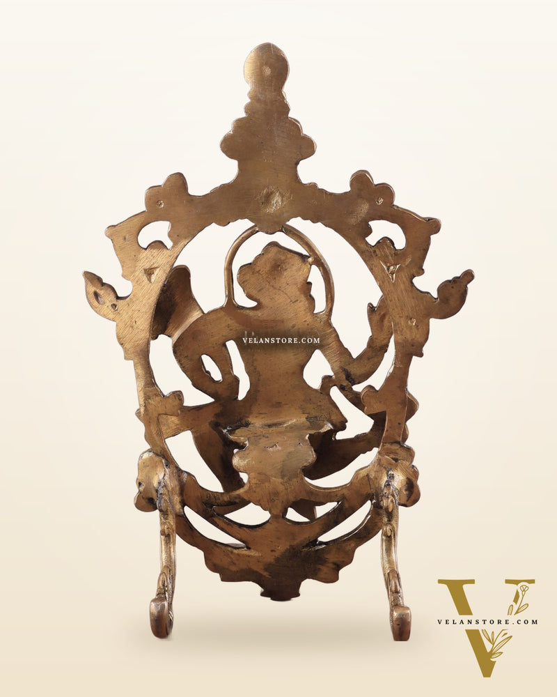 Pure Brass Lord Hanuman Table Accent 12"