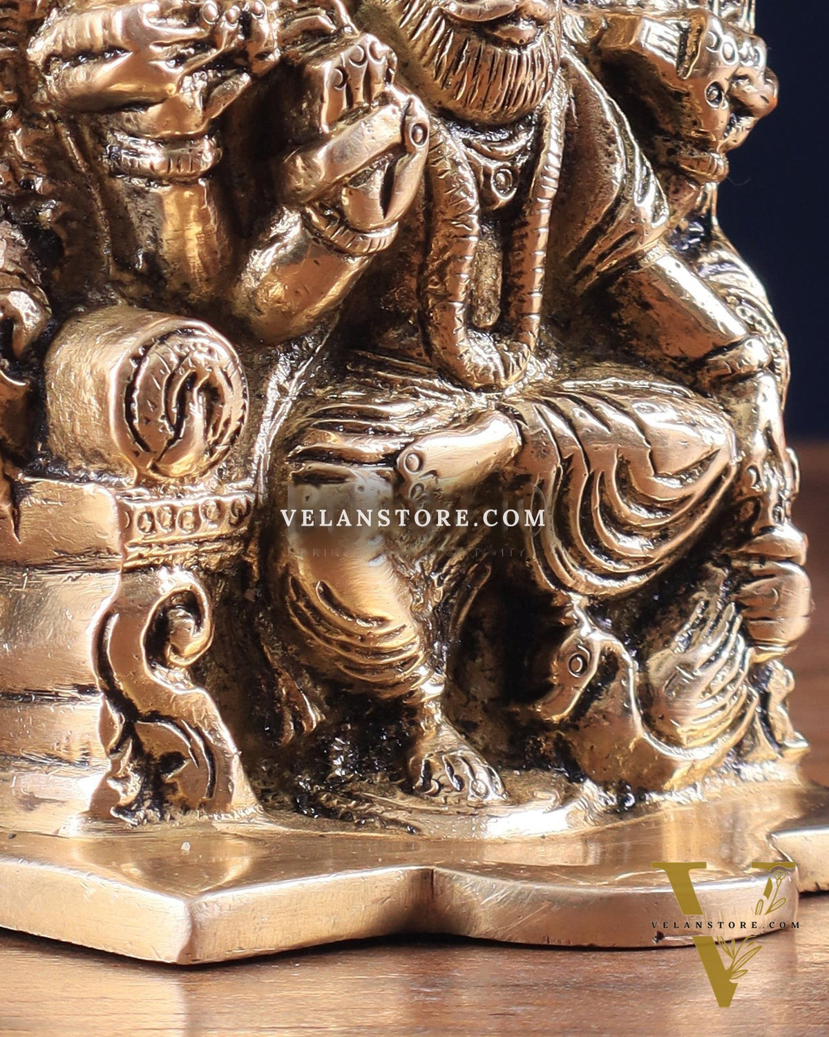 Pure Brass Lord Vishwakarma Idol 5.5"