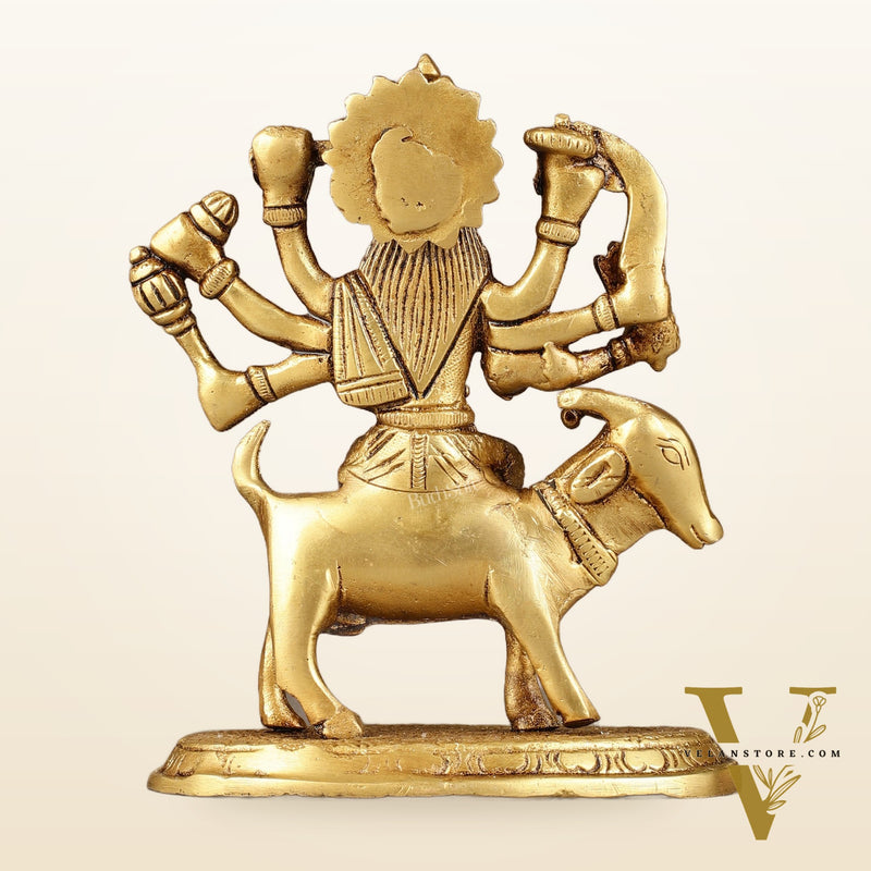 Pure Brass Meldi Mata Idol 5.5 inch