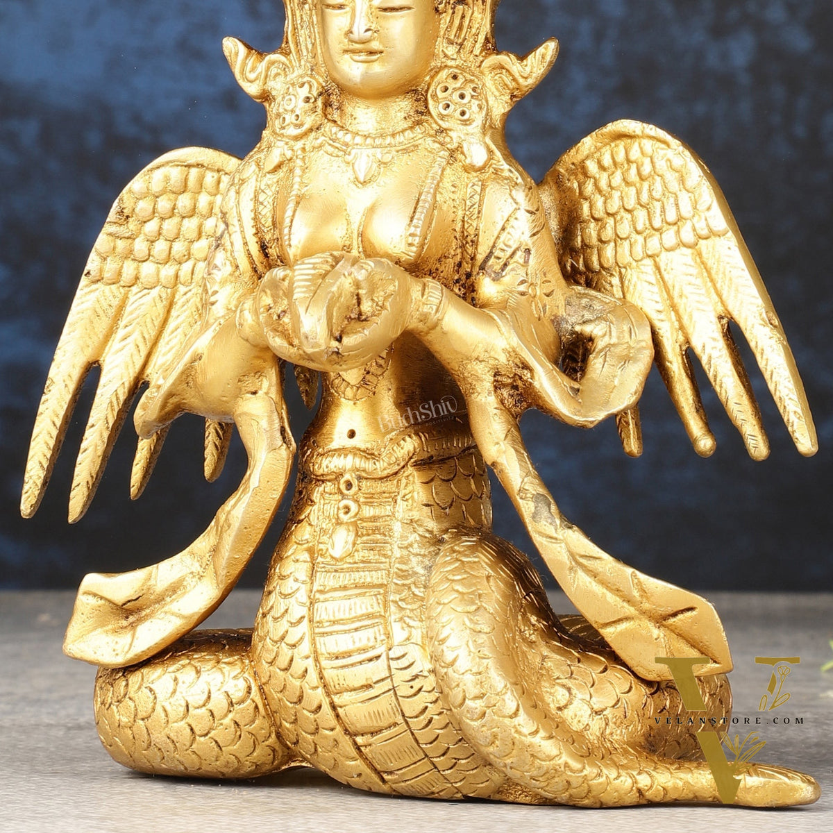 Pure Brass Nagakanya Idol 8.5"