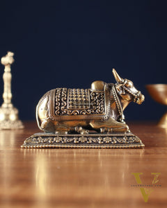 Pure Brass nandi Idol – Superfine, 4"