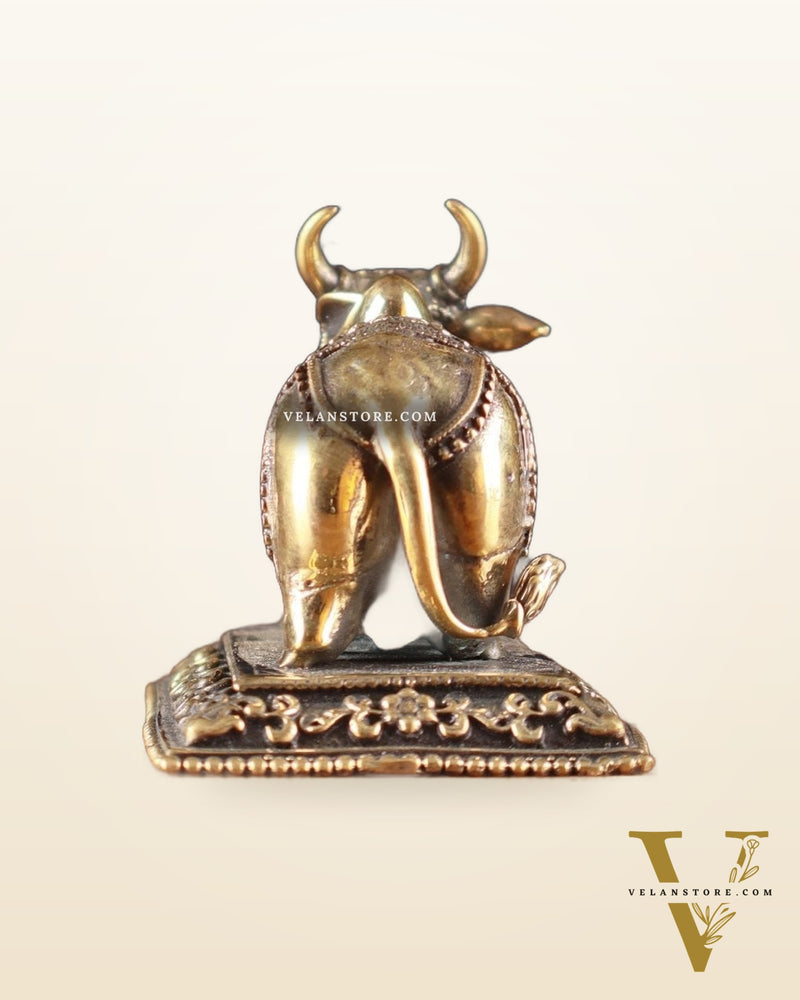 Pure Brass nandi Idol – Superfine, 4"