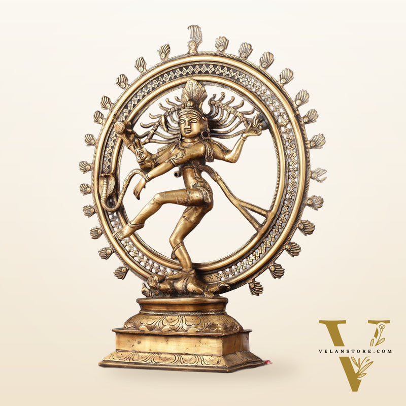 Pure Brass Nataraja Statue | 24"