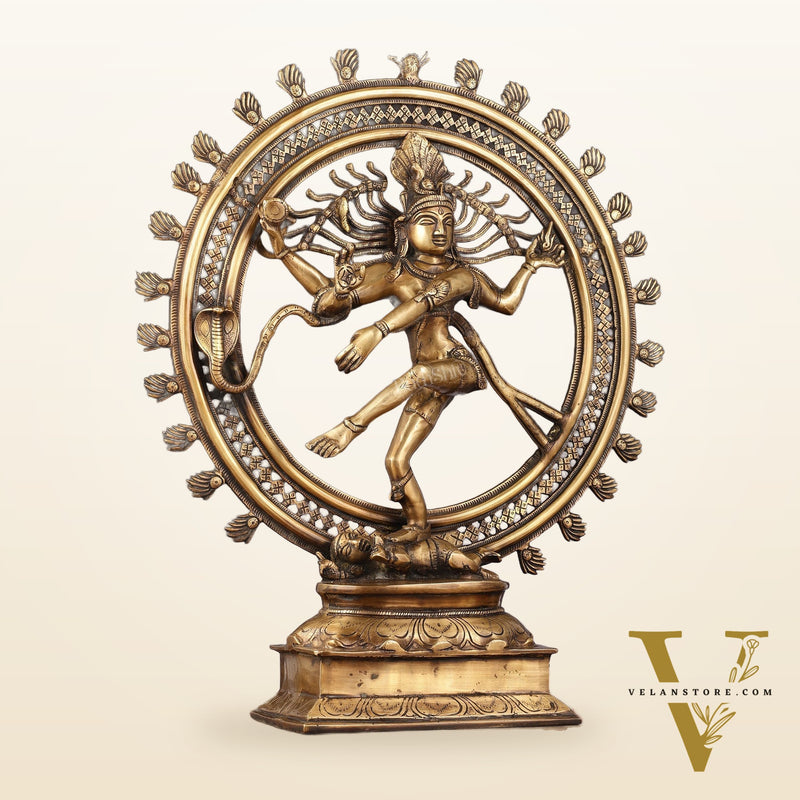 Pure Brass Nataraja Statue | 24"