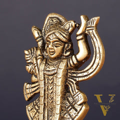 Pure Brass Nathdwara Shreenath Ji Idol 5"