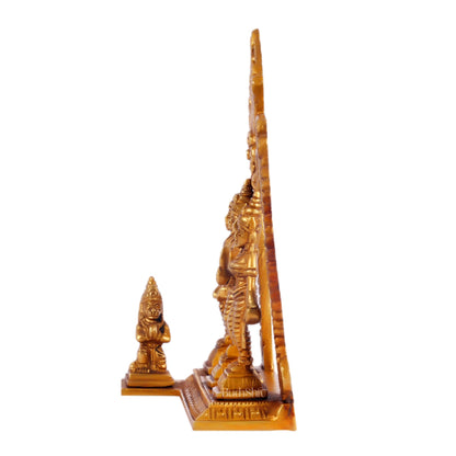 Pure Brass Ram Darbar - Perfect for Your Mandir - 6 Inch Height
