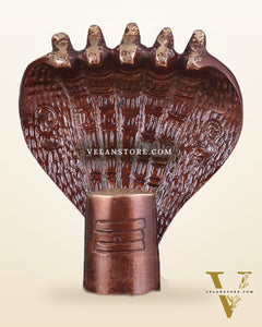 Pure Brass Shivling with Copper Tone | Compact and Auspicious