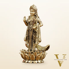 Pure Brass Small Murugan Idol - 3.5 in Height