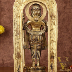 Pure Brass Superfine Ayodhya Ram Lalla Idol - 12"
