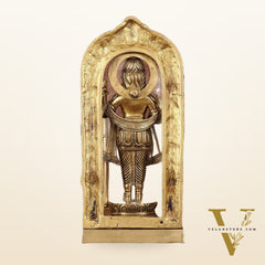 Pure Brass Superfine Ayodhya Ram Lalla Idol - 12"