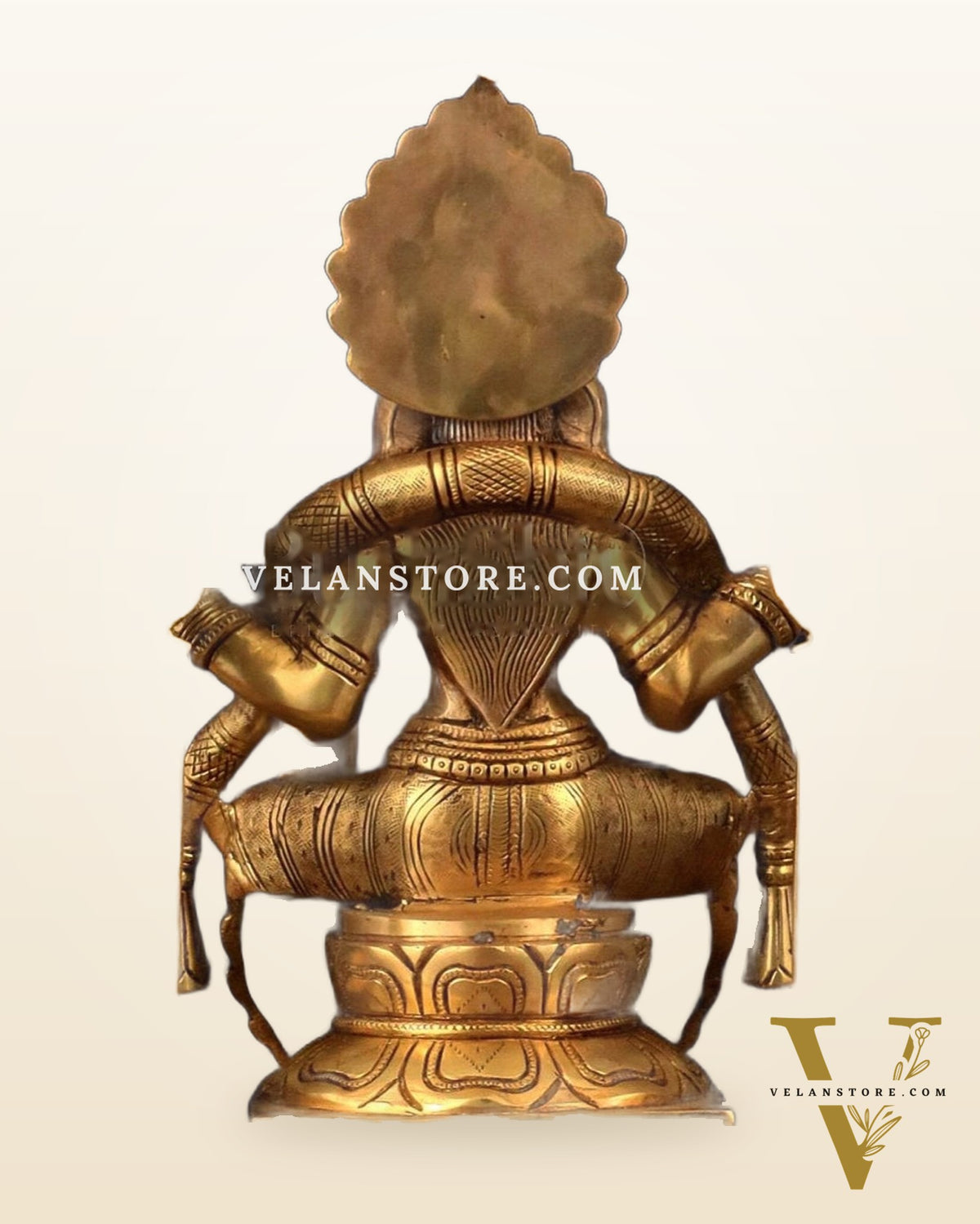 Pure Brass Superfine Goddess Padmavathi Lakshmi Statue with Thiruvarchi - 18"