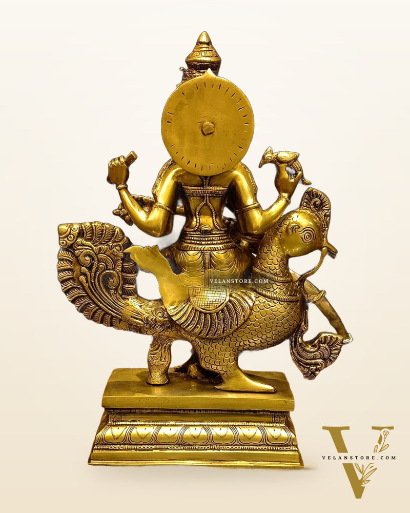 Pure Brass Superfine Goddess Saraswati Statue - 20" Height |