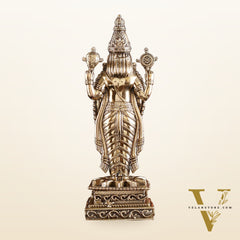 Pure Brass Superfine Intricate Tirupati Balaji Idol – 6"