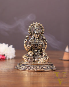 Pure Brass superfine Lakshmi Idol 3"