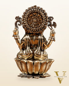 Pure Brass Superfine Lord Ganesha Idol | 6 inch