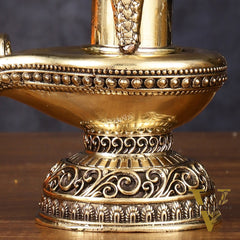 Pure Brass Superfine Lord Shiva Lingam - 5 Inch