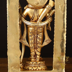 Pure Brass Superfine Ram Lalla Statue - 10" Divine Sculpture